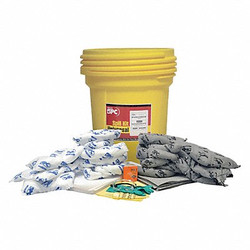 Brady Spc Absorbents Spill Kit, Universal, Yellow SKMA-30