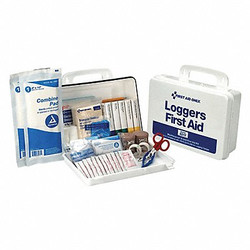 First Aid Only FirstAidKit w/House,67pcs,2.75x6.5",WHT  5217