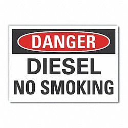 Lyle Danger Sign,10inx14in,Non-PVC Polymer LCU4-0392-ED_14x10