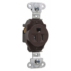Legrand Receptacle,Straight Blade Type,15A TR5251