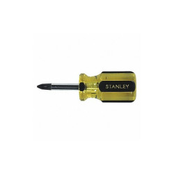 Stanley Screwdriver,Phillips,Magnetic,#2,3 1/2"L  64-105-A