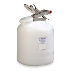 Justrite Safety Disposal Can,2-1/2 gal,Corrosives 12260
