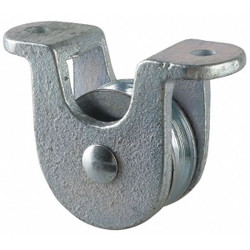 Peerless Hardware Pulley Block,Bolt-On,3/8 in Rope dia. 3-010-18-86-