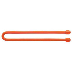 Nite Ize Gear Tie,Orange,12 in,PK2 GT12-31-2R3