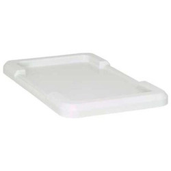 Quantum Storage Systems Lid,White,Polypropylene,25 1/8 in LID2516-8WT