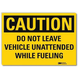 Lyle Safety Sign,7inx10in,Reflective Sheeting U4-1183-RD_10X7