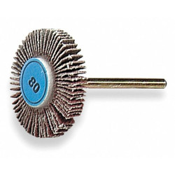 Dremel Flap Wheel,L:0.5",Emery,Grit:80 504