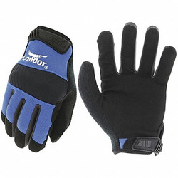 Condor Mechanics Gloves,Blue,12,PR 488C18