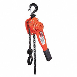 Dayton Lever Chain Hoist, 1500 lb.,Lift 15 ft. 49CX78