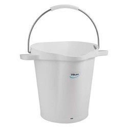 Vikan Hygienic Bucket,5 1/4 gal,White 56925