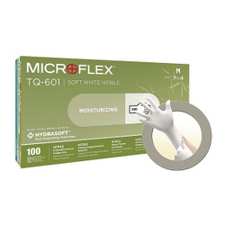 Ansell Disposable Gloves,Nitrile,S,PK100 TQ-601-S