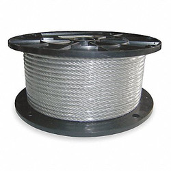 Dayton Wire Rope,50 ft L,3/16 in dia.,740 lb 2VJU1