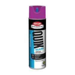 Krylon Industrial Marking Paint,20 oz,Fluorescent Purple A03715004