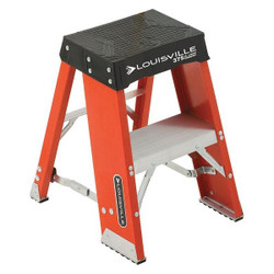 Louisville Step Stand,375 lb. Ld Cap.,Fiberglass FY8002