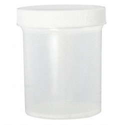 Qorpak Jar,480 mL,96 mm H,Natural,PK24  PLC-03717