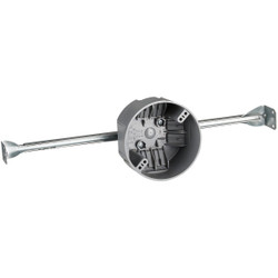 50 Lb. Rating Hanger PVC Molded New Work Ceiling Box BCJ-021