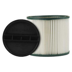 Shop-Vac Vacuum Filter,Paper,Reusable 9030733