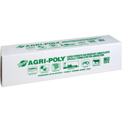Warp's Agri-Poly 32 Ft. x 100 Ft. x 6 Mil. Clear 1-Year UV Agricultural Film