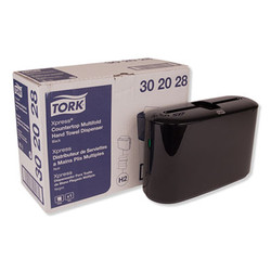 Tork® Xpress Countertop Towel Dispenser, 12.68 X 4.56 X 7.92, Black 302028