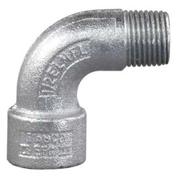 Appleton Electric Elbow,Aluminium,Trade Size 1in ELMFL90-100-A