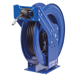 Coxreels Spring Return Hose Reel,1/4" MNPT,50 ft THP-N-150