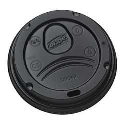 Dixie Disp Hot Cup Lid,10oz-20oz,D9542B,PK1000 D9542B