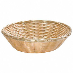 Tablecraft Products Company Handwoven Basket,Round, Natural,PK12  1175W