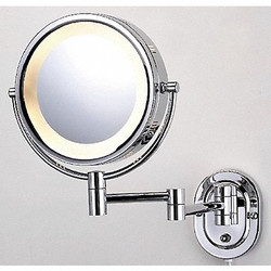 See All Industries Lighted Makeup Mirror,10 in W,13 in H HLCSA895