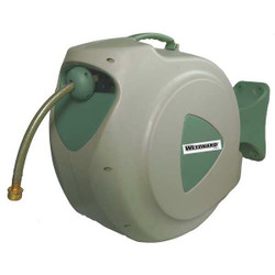 Westward Spring Return Hose Reel,Wall,5/8",65 ft 24AD44