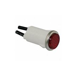 Dayton Flush Indicator Light,Red,12V 22NY41