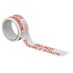 Tapecase Carton Sealing Tape,Red,Hot Melt Resin 15C755