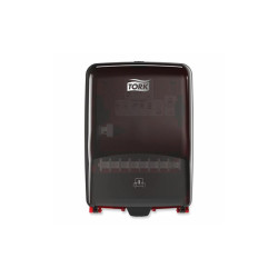 Tork® Washstation Dispenser, 12.56 X 10.57 X 18.09, Red/smoke 651228