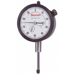 Starrett Dial Indicator,0 to 1 In,0-100 25-441J W/SLC