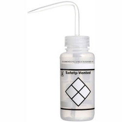 Bel-Art LDPE Wash Bottles 116430238 250ml Write On Label Natural Cap Wide Mouth