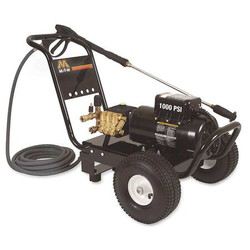 Mi-T-M Pressure Washer,1.5HP,1000psi,2gpm,120V GC-1002-0ME1