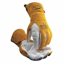 Caiman Welding Gloves,MIG, TIG,M/8,PR 1540-4