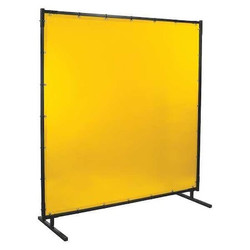 Steiner Welding Screen, 6 ft H, 6 ft W, Yellow 534HD-6X6