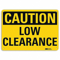Lyle Caution Sign,10 inx14 in,Aluminum U4-1512-NA_14x10