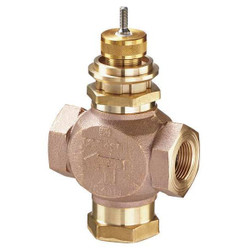 Johnson Controls Hydronic Globe Valve,Three-Way,1 in VG7842NT