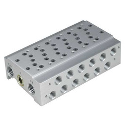 Smc Bar Manifold, 5 1/8 in L, 2 3/4 in W SS5Y5-42-06-02T