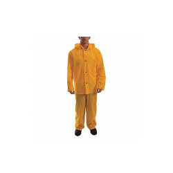 Tingley Rain Suit w/Jacket/Bib,Unrated,Yellow,S S61317