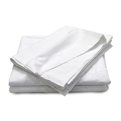 R & R Textile Flat Sheet,Twin XXL,PK12 X30010