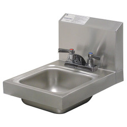 Advance Tabco Hand Sink,Square,9" x 9" x5"  7-PS-22