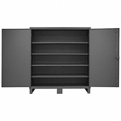 Durham Mfg Storage Cabinet,78"x72"x24",Gray,4Shlv  HDC-247278-4S95