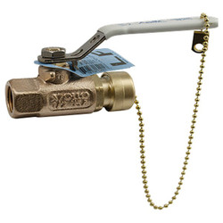 Apollo Valves Manual 2-Way Ball Valve,NPT,Bronze 70LF103HC