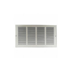 Manufacturer Varies Return Air Grille,9-3/4"Hx17-3/4"W,White 4MJR3