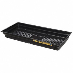 Justrite Spill Tray,5-1/2 In. H,38 In. L,26 In. W 28716