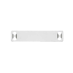 Panduit Marker Plate,304 SS,3/4in H,PK100 MMP350-C