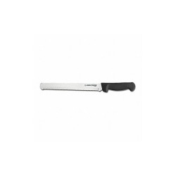 Dexter Russell Bread Knife,10" Blade,Black/White Handle 31604B