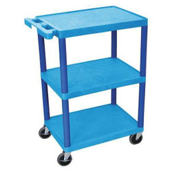 Manufacturer Varies Utility Cart,300 lb. Load Cap.,PE BUSTC222BU